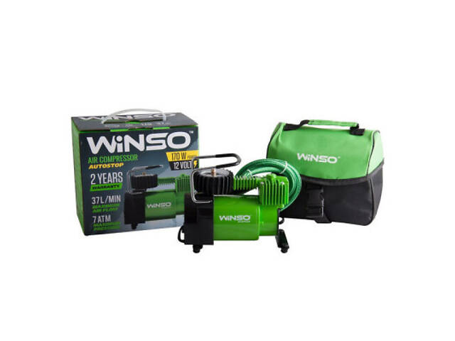 Автомобільний компресор WINSO з автостопом 37 л/хв (124000) - Фото 7