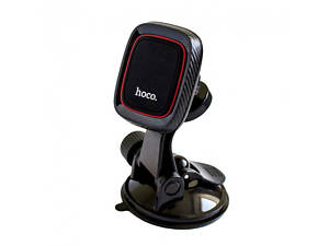 Автомобільний магнітний тримач на присоску Hoco CA-28 для телефону - Black