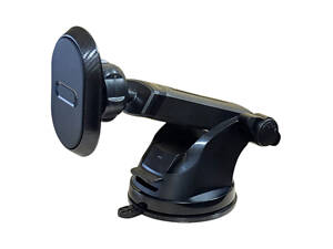 Автомобільний магнітний тримач Primo H-CT221 для телефона, телескопічний на присосці – Black