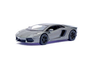 Автомодель легковая LAMBORGHINI AVENTADOR LP 700-4, 5'' KT5355W, 1:38 Серый