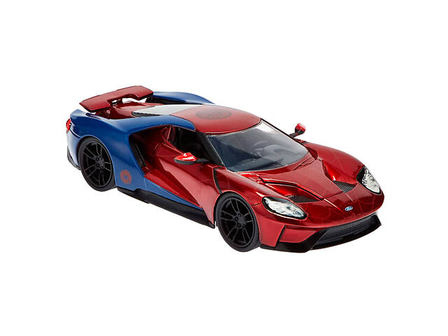 Автомодель машинка Marvel Ford GT (2017) з фігуркою Людини-Павука IG-OL185905 Jada - Фото 7