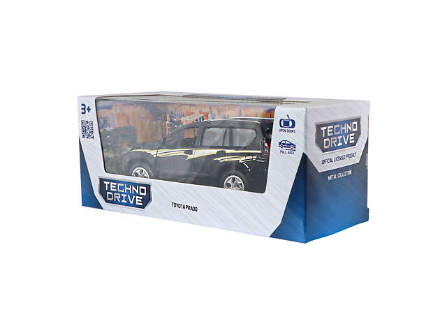 Автомодель – TOYOTA PRADO (чорний) - Фото 19