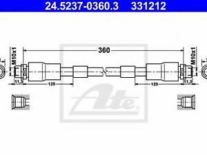 Автозапчасть ATE 24523703603 на AUDI A8 седан (4D2, 4D8)