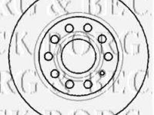Автозапчастина BORG &amp BECK BBD4315 на SEAT LEON (1P1)