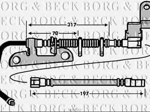 Автозапчастина BORG &amp BECK BBH7553 на CHRYSLER GRAND VOYAGER IV (RG, RS)