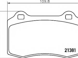 Автозапчасть BREMBO P36020 на JAGUAR XK 8 купе (QEV)