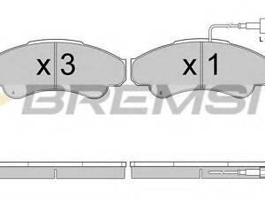 Автозапчастина BREMSI BP2998 на PEUGEOT BOXER автобус (230P)