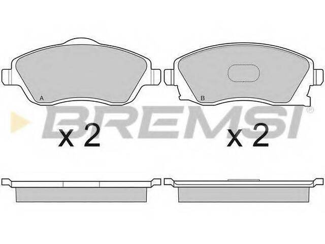 Автозапчасти BREMSI BP3000 на OPEL VITA C (F08, F68)