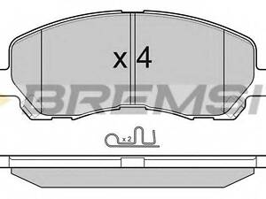 Автозапчастина BREMSI BP3080 на MITSUBISHI ASPIRE VI (EA_)