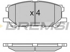 Автозапчастина BREMSI BP3168 на LEXUS RX (MHU3_, GSU3_, MCU3_)