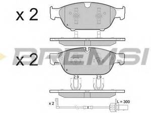 Автозапчасти BREMSI BP3476 на AUDI A7 Sportback (4GA, 4GF)