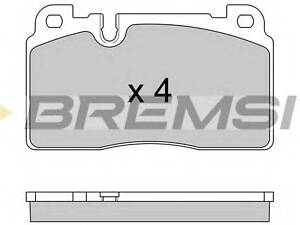 Автозапчастина BREMSI BP3592 на AUDI Q5 (8R)