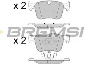 Автозапчасти BREMSI BP3598 на CITROEN C4 Grand Picasso II