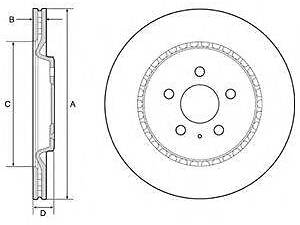 Автозапчастина DELPHI BG4643C на AUDI A8 (4H_)