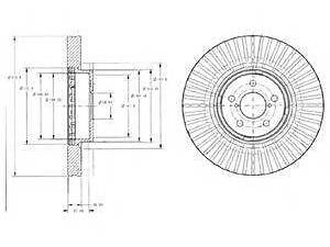 Автозапчастина DELPHI BG9105 на SUBARU LIBERTY IV (BL, BP)