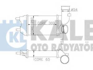 Автозапчастина KALE OTO RADYATOR 343500 на PEUGEOT BOXER автобус (230P)