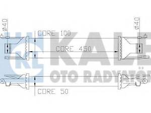 Автозапчасть KALE OTO RADYATOR 348400 на OPEL CORSA D Van