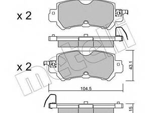 Автозапчастина METELLI 2209700 на MAZDA CX-5 (KE, GH)