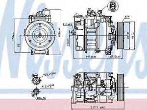 Автозапчасть NISSENS 89223 на AUDI A4 (8E2, B6)