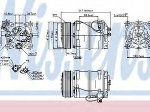 Автозапчастина NISSENS 89249 на VOLVO 850 (LS)