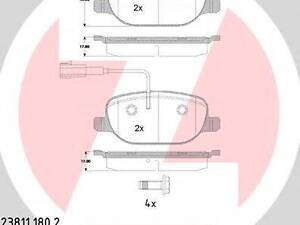 Автозапчастина ZIMMERMANN 238111802 на ALFA ROMEO GIULIETTA (940)