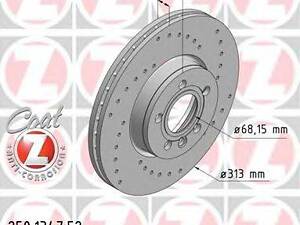 Автозапчастина ZIMMERMANN 250134752 на VW TRANSPORTER / CARAVELLE Mk IV автобус (70XB, 70XC, 7DB, 7DW)