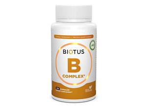 B-комплекс, B-complex, Biotus, 100 капсул