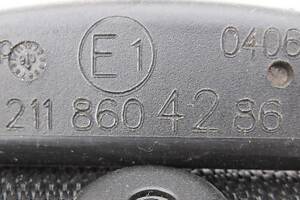 Б/У Mercedes-Benz A2118604286 Ремінь безпеки передній правий чорний W211 C219