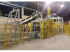 Б/У Автоматична вібропресувальна лінія Poyatos Prima L з БСУ (Іспанія). Не була у роботі, нова.