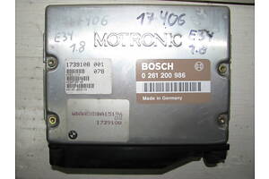 Б/у блок управления двигателем BMW 5 Series E34 1.8i M40B18 1991-1994, 1739108, BOSCH 0261200986 -арт№17406-