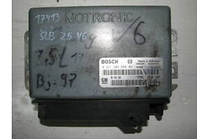 Б/у блок управления двигателем Opel Omega B 2.5i V6 X25XE 1995-2000, 90492382, BOSCH 0261203588 -арт№17413-