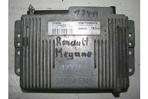 Б/у блок управления двигателем Renault Megane/Scenic 1.6 1995-1999, 7700105979, HOM7700860319, SIEME -арт№17411-