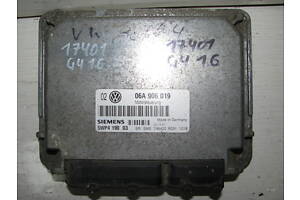 Б/у блок управления двигателем Volkswagen Golf IV 1.6i 8кл AEH/AKL 1997-1998, 06A906019, SIEMENS 5WP -арт№17401-