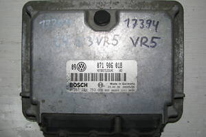 Б/у блок управления двигателем Volkswagen Golf IV/Bora 2.3 VR5 AGZ, 071906018, BOSCH 0261204753 -арт№17394-