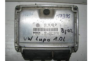-ДУБЛИКАТ- Б/у блок управления двигателем Volkswagen Lupo 1.0i AUC 2000-2005, 030906032CP, BOSCH 0261207199 -арт№17396-