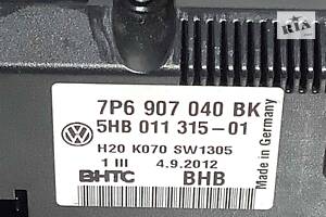 б/у Блок управления печки/климат-контроля Volkswagen Touareg 2012 7P6907040BK