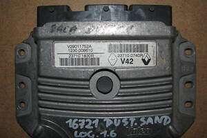 Уживані блок управління двигуном Renault Duster/Sandero/Logan 1.6, 237101830R, 237100740R, VALEO V2901 -арт №16721-