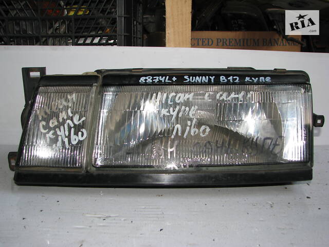 Б/у фара л Nissan Sunny B12 купе 1987-1991, KOITO 110-63210 -арт№8874-