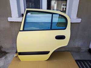 б/у оригинал дверь задняя левая всборе Nissan Almera N16 2000-2007 год Hatchback хэтчбек/230624 // задняя левая дверка