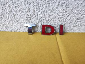 б/у оригинал надпись шыльдик шільдік буква букви шильдик TDI на розпашенку правую на Volkswagen T5 2004-2015 год