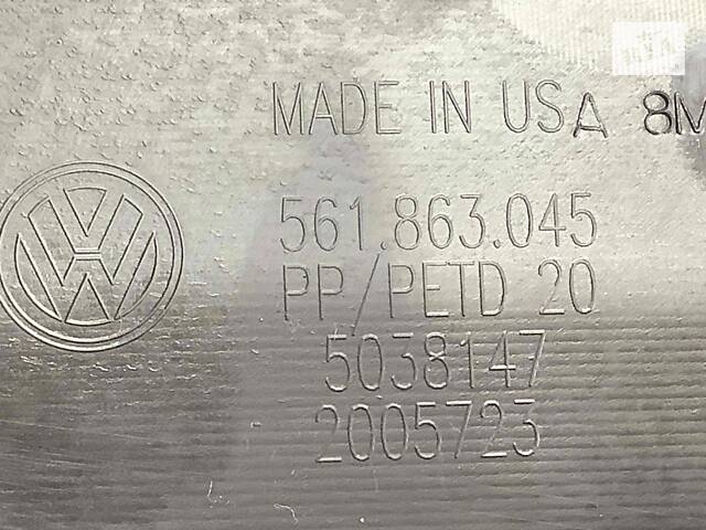 б/у Отделка центральной консоли Volkswagen Passat B8 USA 2017 561863045