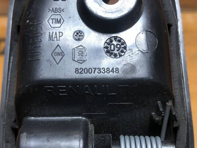 Б/У Ручка двери левой внутренняя RENAULT LOGAN DUSTER SANDERO 8200733848 - Фото 3