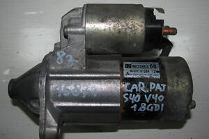 Б/у стартер Mitsubishi Carisma/Pajero/Volvo S40/V40 1.8GDI 1998-2004, MD360368, MITSUBISHI M000T8128 -арт №16871-