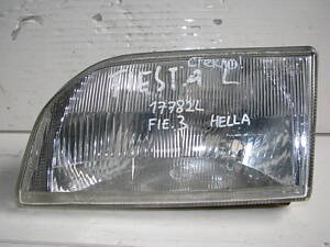 Б/у стекло фары левое Ford Courier/Fiesta III 1989-1995, HELLA 301-148413 -арт№17782-