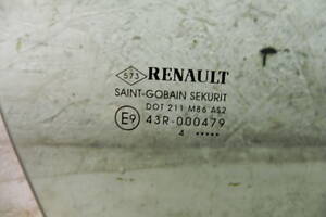 Б/У СТЕКЛО ПЕРЕДНЕЙ ПРАВОЙ ДВЕРИ RENAULT MEGANE III 803007357R