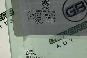 Скло заднє праве Volkswagen Passat B7 USA 2013 561845026A