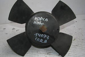 Б/у вентилятор радіатора Opel Corsa B -арт№14073-