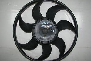 Б/у вентилятор радиатора Renault Logan/Sandero 1.6 -арт№16920-