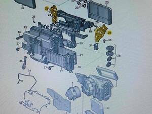 Б/У Заслонка печки Audi A5 4M1898333A