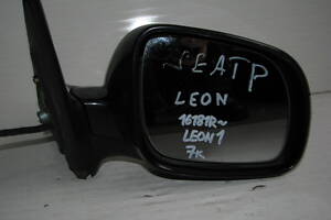 Б/у зеркало эл. п с подогр. Seat Leon I 1998-2005 -арт№16181-